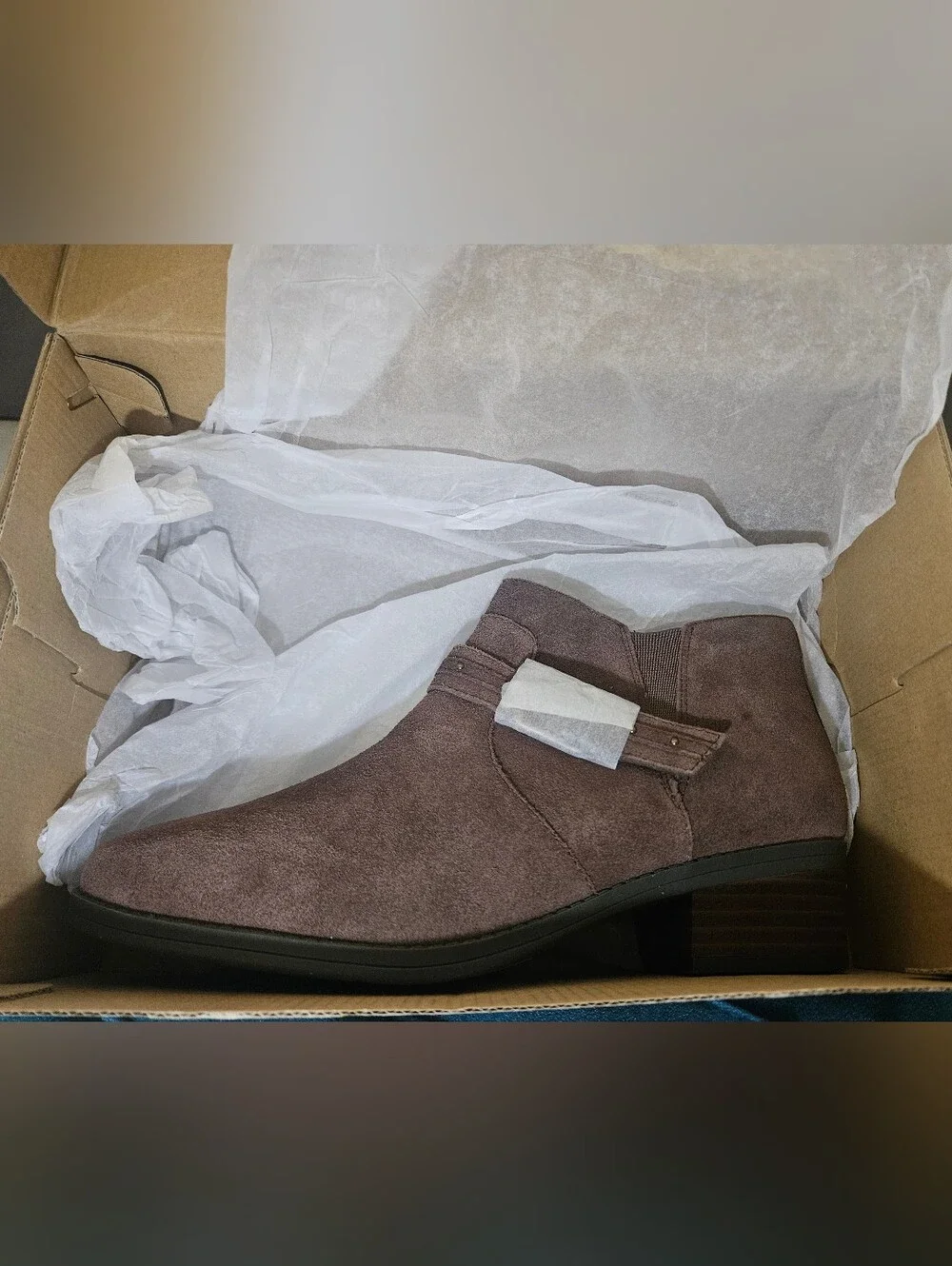 Clarks Collection Danyelle Wish Suede Ankle Boot